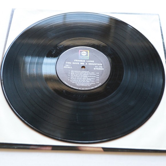 Frankie Laine – You Gave Me A Mountain - 1969 Country - 12" Vinyl LP ABCS-682 VG - Picture 5 of 8
